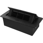 Выдвижной горизонтальный модуль в столешницу для розеток  ...