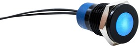 Фото 1/2 PVL12FW145, PILOT LAMP INDICATOR, BLUE, 12.2MM, 24V