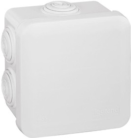 0 920 13, Plexo Junction Box, IP55, 80mm x 80mm x 45mm
