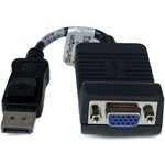 DP2VGA, DisplayPort to VGA Adapter, 77mm Length - 1920 x 1200 Maximum Resolution