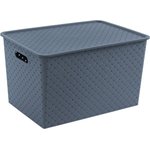 Корзинка с крышкой Береста 14л космик 523135