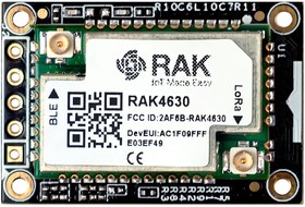 Фото 1/2 RAK4631 WisBlock Core Процессорный модуль Bluetooth LoRa EU868