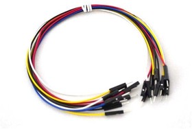 Фото 1/2 BC-32670, Jumper Wires Pack of 10 Jumper Wires Double Male 30 cm (11.8 X 0 X 0 In)