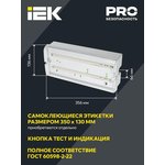 Lamp LED DPA 5042-1 IP65 1h emergency accum. universal conn. IEK LDPA0-5042-1-65-K01