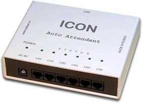 IC-AN303USB, IC-AN303USB автоинформатор на 3 линии, объем памяти 120 часов, 3 режима работы