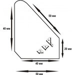 Набор магнитных уголков для сварки для 3 углов Forceberg, усилие до 4 кг, 4 шт
