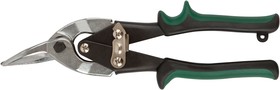 Фото 1/3 41472, Ножницы по металлу "Aviation" усиленные, прорезиненные ручки, правые 250 мм