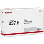 Картридж лазерный Canon 057 H BK 3010C002 чер.пов.емк. для MF443dw/LBP223dw