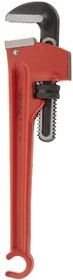 Фото 1/5 57582, Pipe Wrench, 300.0 mm Overall, 25.4mm Jaw Capacity, Metal Handle