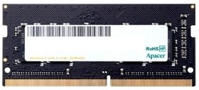 Фото 1/5 Apacer DDR4 8GB 3200MHz SO-DIMM (PC4-25600) CL22 1.2V (Retail) 1024*8 3 years (AS08GGB32CSYBGH/ ES.08G21.GSH)