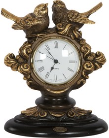 Настольные часы Нежность 43012/бронзовый