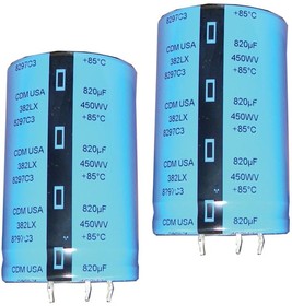 382LX153M050A042, Aluminum Electrolytic Capacitors - Snap In 15000uF 20% 50V