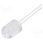 OSR5PAA131B, LED; 10mm; red; 10000?12000mcd; 30°; Front: convex; 1.8?2.6V