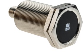 Фото 1/9 Inductive Barrel-Style Proximity Sensor, M30 x 1.5, 10 mm Detection, PNP Output, 10 → 30 V dc, IP67