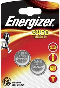 Фото 1/2 Батарейка Energizer (CR2450, 2 шт)