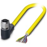 1406084, Sensor Cables / Actuator Cables SAC-8P-10.0-542/ FR SH SCO BK