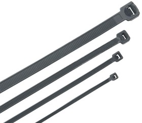 Хомут-стяжка для кабеля 2.5х150мм нейлон черн. (уп.100шт) ITK HKB-W25-L150