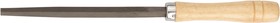 Фото 1/2 42501, Напильник, деревянная ручка, трехгранный 150 мм