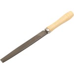 42502, Напильник, деревянная ручка, плоский 150 мм