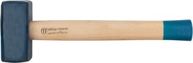 Фото 1/2 45033, Кувалда кованая в сборе, деревянная эргономичная ручка 3,25 кг