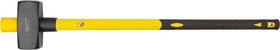 Фото 1/2 45245, Кувалда кованая, фиберглассовая обратная усиленная ручка 900 мм, 5 кг