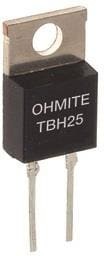 TBH25P470RJE, Thick Film Resistors - Through Hole 25watt 470ohm 5%