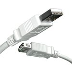 30-3008-6, USB Cables / IEEE 1394 Cables USB EXT VERSION 2.0 A-MALE TO A-FML 6FT