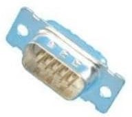 40-9515HDM, D-Sub High Density Connectors 15P HI DENSITY MALE Au SOLDER CUP