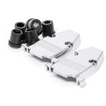 40-9715HMG, D-Sub Backshells HOOD METAL 15 ...