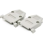 40-9715HX, D-Sub Backshells HOOD PLASTIC 15 POS.
