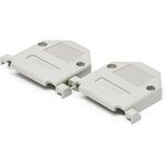 40-9725HX, D-Sub Backshells HOOD PLASTIC 25 POS.