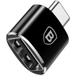 Переходник Baseus Adapter USB-C to USB Black (CATOTG-01)