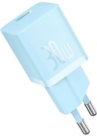 Сетевое зарядное устройство Baseus GaN5 30W Blue (CCGN070603)