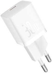 Сетевое зарядное устройство Baseus GaN5 30W White (CCGN070502)