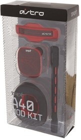 939-001545, Сменные накладки для гарнитуры Astro A40 TR Mod Kit Red