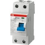 Выключатель дифференциального тока (УЗО) 2п 40А 100мА тип AC F202