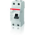 Residual current switch (RCD) 2p 25A 30mA type AC FH202