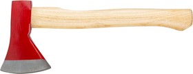 Фото 1/2 46006, Топор кованая усиленная сталь, деревянная ручка 600 гр.