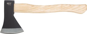Фото 1/2 46138, Топор кованая усиленная сталь, деревянная полированная ручка 800 гр.