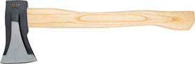 Фото 1/2 46152, Топор-колун "ушастый" кованый, деревянная ручка 1000 гр.