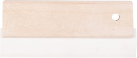Фото 1/6 Резиновый шпатель для затирки швов с деревянной ручкой 150мм 1209215