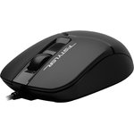 1431320, Computer mouse A4Tech Fstyler FM12 Black Wholesale (1200dpi) USB (3but)