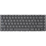 Клавиатура для ноутбука HP Pavilion X360, 14-CD черная без рамки с подсветкой
