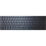 Клавиатура для ноутбука Asus GL502, GL502VT черная с подсветкой и красными ...