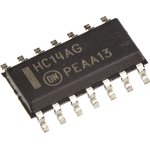 MC74HC14ADG Hex Schmitt Trigger Inverter, 14-Pin SOIC