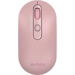 Мышь A4Tech Fstyler FG20 розовый оптическая (2000dpi) беспроводная USB для ...