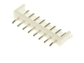 B8B-EH(LF)(SN), 1x8P EH 1 2.5mm Male pIn 8 -25°C~+85°C 3A StraIght PlugIn,P=2.5mm WIre To Board / WIre To WIre Connector