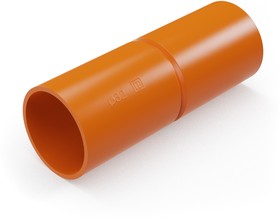 Патрубок-муфта оранжевая d32 мм (5шт/200шт уп/кор) Промрукав