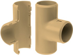 Тройник разборный сосна d25 мм (30шт/300шт уп/кор) Промрукав