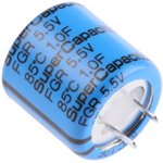 FGR0H105ZF, 1F Supercapacitor -20 → +80% Tolerance, Supercap FG 5.5V dc, Through Hole